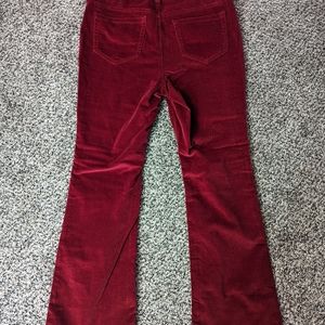 Torrid Red Corduroy Pants